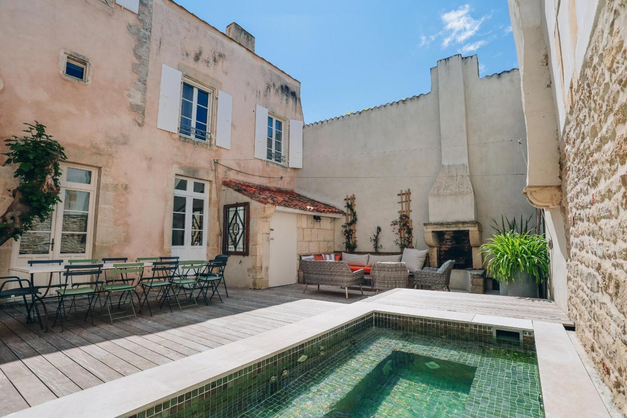 Villa Le Passe Simple سان مارتن دو ر المظهر الخارجي الصورة
