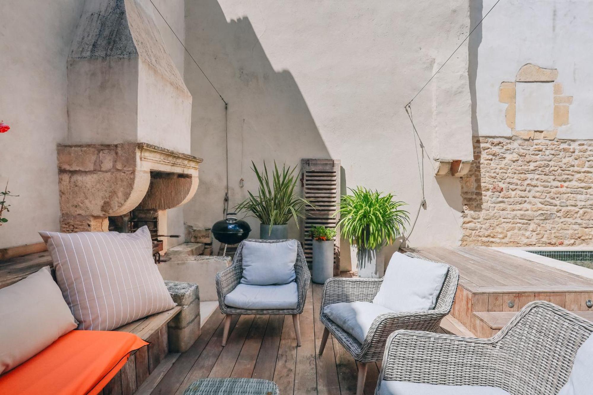 Villa Le Passe Simple سان مارتن دو ر المظهر الخارجي الصورة